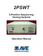 AVE 2PSWT Operation Manual предпросмотр