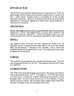 Preview for 3 page of AVE 2PSWT Operation Manual