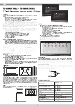 Предварительный просмотр 2 страницы AVE domina smart TS-SMART7ALS Instruction Manual