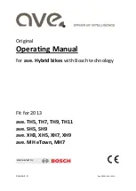 AVE MH eTown Operating Manual предпросмотр