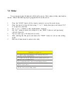 Preview for 20 page of AVE RT-195-SW Operation Manual