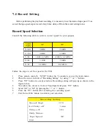 Preview for 21 page of AVE RT-195-SW Operation Manual