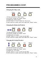 Предварительный просмотр 5 страницы AVE TDCT-Pro Operation Manual