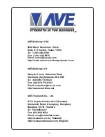 Preview for 64 page of AVE Video Serial Synchronous ATM Interface VSSI-PRO Operation Manual