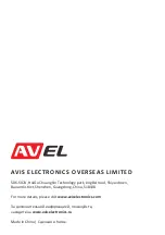 Preview for 16 page of AVEL AVS190FS User Manual