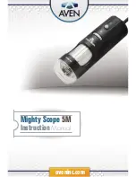 Aven Mighty Scope 5M Instruction Manual предпросмотр