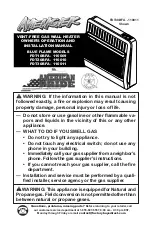 Avenger 110009 Owner'S Operation And Installation Manual preview