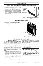 Preview for 10 page of Avenger 110061 Owner'S Operation And Installation Manual