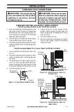 Предварительный просмотр 15 страницы Avenger 110061 Owner'S Operation And Installation Manual