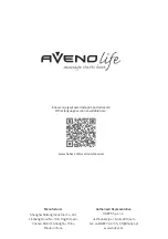 Preview for 20 page of AVENO LIFE Linea V1 Instruction Manual And Warranty