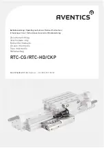 Preview for 1 page of Aventics CKP Operating Instructions Manual