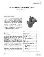 Aventics CONTROLAIR H-3 Service Information preview