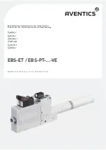 Aventics EBS-ET-05-NC-C-VE Operating Instructions Manual preview