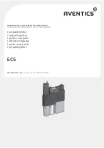 Aventics ECS Operating Instructions Manual предпросмотр