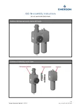 Preview for 1 page of Aventics Emerson AS5-ACD Series Re-Assembly Instructions