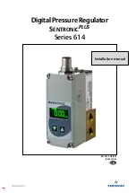 Preview for 1 page of Aventics EMERSON SentronicPLUS 614 Series Installation Manual