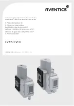 Aventics EV12 Operating Instructions Manual preview