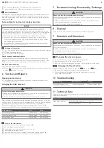 Preview for 7 page of Aventics MH1 Operating Instructions Manual