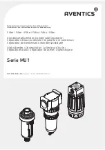 Preview for 1 page of Aventics MU1 Series Operating Instructions Manual