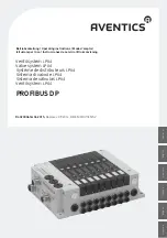 Preview for 1 page of Aventics PROFIBUS DP Operating