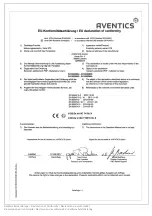 Preview for 2 page of Aventics R412022854 Operating Instructions Manual