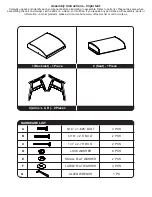 Предварительный просмотр 2 страницы Avenue Six DAVIS DVS51 Assembly Instructions