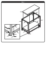 Предварительный просмотр 3 страницы Avenue Six WALL STREET WST07 Assembly Instructions