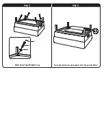 Предварительный просмотр 4 страницы Avenue Six WALL STREET WST51OP Assembly Instructions