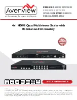 Preview for 1 page of Avenview DM-SPLITPRO-4A User Manual