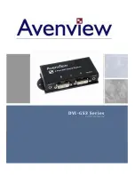 Предварительный просмотр 1 страницы Avenview DVI-GS3 Series Specification Sheet