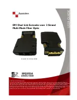 Avenview FO-DVI-DL-1000M User Manual preview