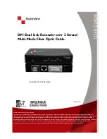 Preview for 1 page of Avenview FO-DVI-DL-330X User Manual