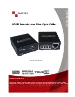 Avenview FO-HDM-SET User Manual preview