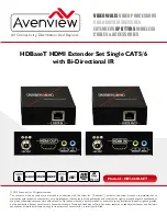 Preview for 1 page of Avenview HBT-C6IR-SET User Manual