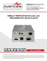 Avenview HBT-C6POE-R User Manual preview