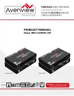 Preview for 1 page of Avenview HBT2-C6BPOC-SET Product Manual