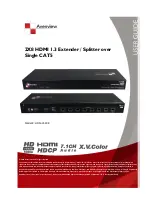 Предварительный просмотр 1 страницы Avenview HDM-C5SP-8 User Manual