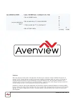 Preview for 25 page of Avenview HDM3D-C6SW-R User Manual