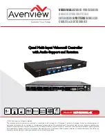 Предварительный просмотр 1 страницы Avenview MLT-PROWALL-4K User Manual