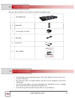 Предварительный просмотр 5 страницы Avenview MLT-PROWALL-4K User Manual