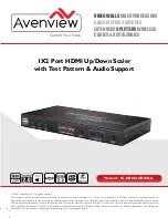 Preview for 1 page of Avenview SC-HDM2-HD42K-A User Manual