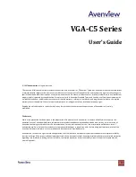 Avenview VGA-C5-16 User Manual предпросмотр