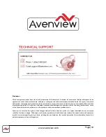 Preview for 14 page of Avenview W-HDM3D5G-20M-KIT User Manual