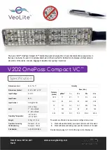 Предварительный просмотр 1 страницы Aveo Engineering VeoLite V2D2 OnePass Compact VC Manual