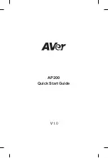 AVer AP200 Quick Start Manual preview