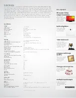 Preview for 2 page of AVer AVerVision SPB350+ Specifications