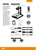 Preview for 3 page of AVer AVerVision SPB350+ User Manual