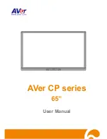 Preview for 1 page of AVer CP series User Manual