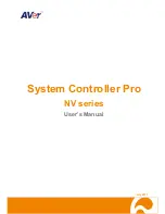 Предварительный просмотр 1 страницы AVer NV series User Manual