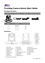 AVer Tracking Camera Quick Start Manual предпросмотр